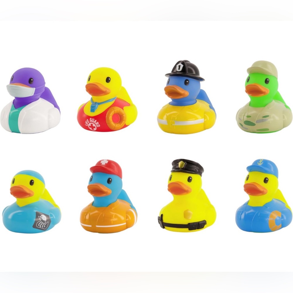 NIB Infantino Heroes Duck Set
